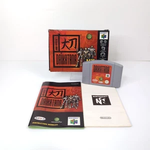 DAIKATANA N64 Rare Game COMPLETE CBI with Manual PAL ENG for Nintendo 64 - Picture 1 of 15
