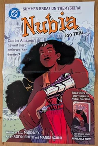 Nubia Too Real - Poster promozionale negozio piegato 11" x 17" - Nuovo - Foto 1 di 2