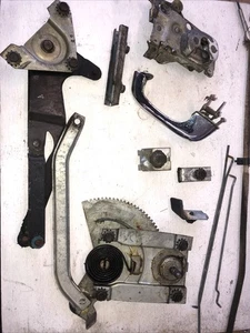 19 64 1/2 1965 Ford Mustang Left Hand Door&WindowRegulator&Latchparts/Hardware - Picture 1 of 9