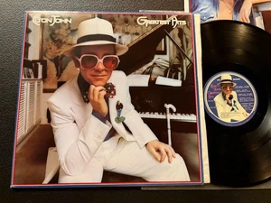 ELTON JOHN Greatest Hits LP MCA 2128 Original 1974 Pinckneyville Press VG+ - Foto 1 di 5