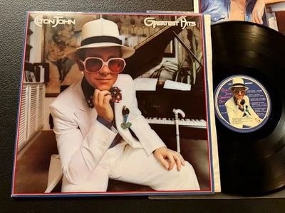 ELTON JOHN Greatest Hits LP MCA 2128 Original 1974 Pinckneyville Press VG+ - Image 1 of 4
