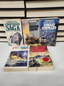 Lot Of 5 World War II Naval Warfare Paperbacks - Picture 1 of 5