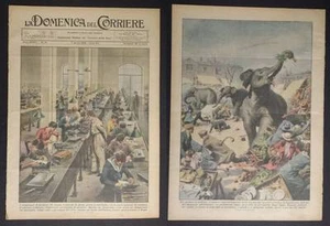DOMENICA DEL CORRIERE 14/1935 CAMPIONATI DI MESTIERE, CREWE UK, ECC.. - Imagen 1 de 1
