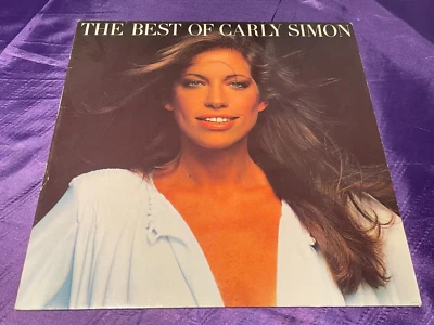 The Best of Carly Simon - Vinyl Record LP Album & Lyric Inner - 1975 Elektra - Image 1 of 4