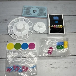 Game of Life Quarter Life Crisis Game Replacement Parts Cards Car People Money - Picture 1 of 8