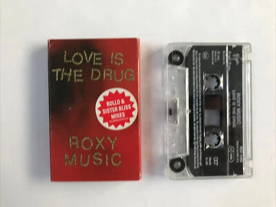 Roxy Music - Love Is The Drug + remixes, Cassette, 1996, UK, Virgin, VG - Image 1 of 4