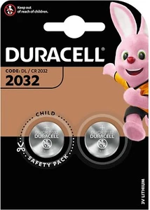 Duracell 2032 Batteria Bottone Al Litio CR2032, Dl2032/CR2032 Confezione da 2 - Foto 1 di 2