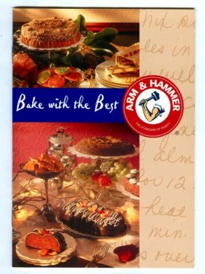 Vintage 1990s ARM & HAMMER "Bake with the Best" Advertising Recipe Booklet! - Image 1 of 4