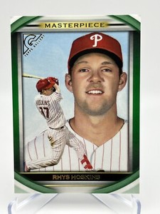 2019 Topps Gallery Masterpiece Green /250 Rhys Hoskins #MP-19