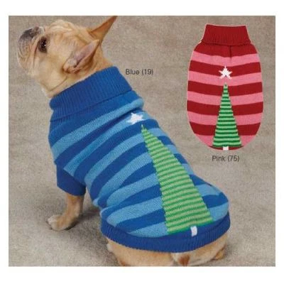 East Side Collection Christmas Star Acrylic Dog Sweater Size Choice Unisex - Image 1 of 3