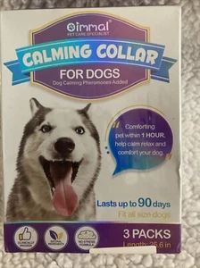 Calming Collar for Dogs 3 Packs Anxiety Relief Dog Pheromone Collar 90 Days - Picture 1 of 6