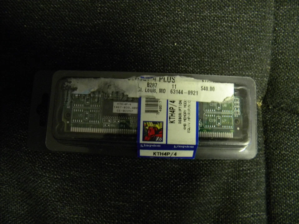 KTH4P/4 - Kingston 4MB Module for HP LaserJet 4Mp 6P 6Mp - Image 1 of 3