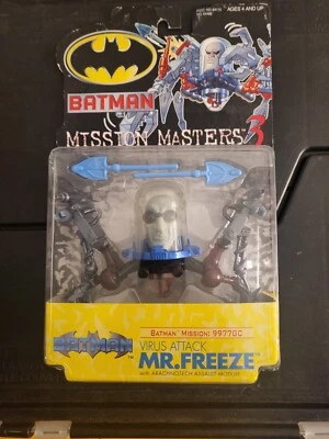 Batman Mission Masters 3 Virus Attack MR. Figura FREEZE con asalto Arachnotech Foto 1 de 4