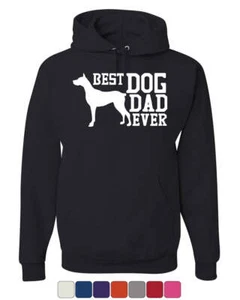 Hoodie Bester Hundepapa aller Zeiten Vatertag Geschenk Haustier Hundeliebhaber Sweatshirt - Bild 1 von 8