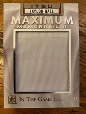 2015-16 ITG Used Maximum Memorabilia #MM-TH1 Taylor Hall 11/45