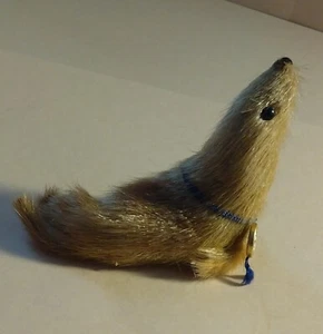 Cute Vintage Norway Real Fur Seal Toy - Picture 1 of 5