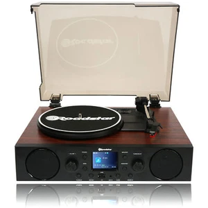 Sistema Musicale Hi Fi Giradischi Radio FM/ DAB+/ RDS, Bluetooth, USB/SD Card  R - Foto 1 di 8
