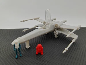 CHASE/RARE Prototype STAR WARS Micro Galaxy Squadron ANTOC MERRICK'S X-Wing! - Picture 1 of 10
