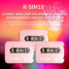 R-SIM 18+ Nano Unlock SIM Card pour iPhone 14 13 12 11 Pro Max X XR XS SE IOS16