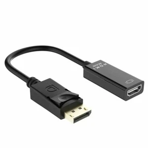 Adattatore convertitore cavo DP Displayport maschio a HDMI femmina per PC laptop desktop - Foto 1 di 6