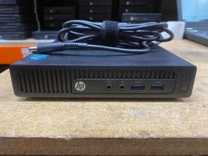 HP 260 G1 DM Mini - Pentium 3558U - 8GB RAM - 128GB SSD - PSU - OS (OFFERS OK) - Picture 1 of 7