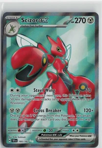 Pokemon Scizor ex - 195/162 195/162 SV05: Temporal Forces card Near Mint - Picture 1 of 2