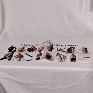 Apple Product Catalog Advertisement Small Poster 1983 Approx. 5.5"x16.5" - Picture 1 of 24