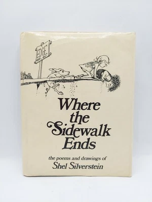WHERE THE SIDEWALK ENDS Shel Silverstein First Edition Early Printing 1974 HC/DJ - Image 1 of 4