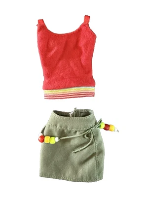 Saia Top 2007 Hannah Montana Miley Stylin Stuff Y2K Outfit - serve para Barbie - Imagem 1 de 4