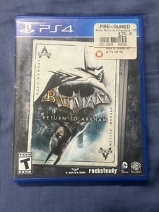 Batman: Return to Arkham - Sony PlayStation 4 (PS4), 2 Discs **GETESTET** - Bild 1 von 11