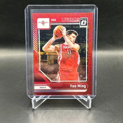 Donruss Optic 2024 - Yao Ming - Legends Red Choice Mojo/88 cohetes 🚀 Foto 1 de 4