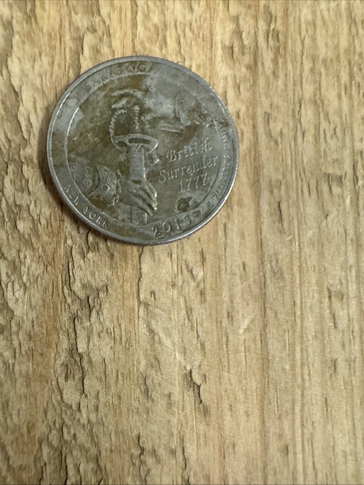 2015 D Saratoga New York Quarter Obverse and Reverse errors  - Image 1 of 2