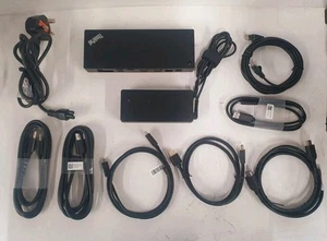Lenovo 40AN ThinkPad Thunderbolt 3 Dock Gen 2/Workstation Dock Gen 2 w/ 135W PSU - Picture 1 of 9