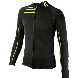 TUSA Sport Mens 2mm Neoprene Wetsuit Top, Large, Black - Picture 1 of 6