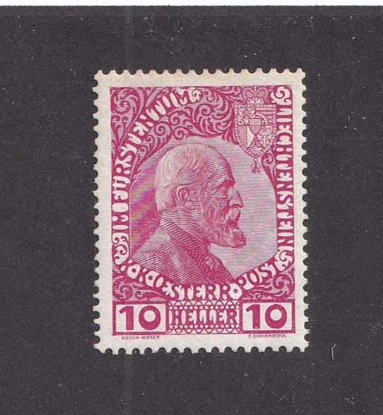 Sello de Liechtenstein con bisagras como nuevo Foto 1 de 1