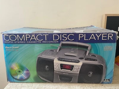 Lennox Sound Compact Disc Player Boombox Model CD-102 NOS - Image 1 of 4