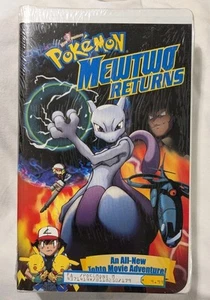 Pokémon Mewtwo Returns Sealed VHS Clamshell Mint New Rare - Picture 1 of 14