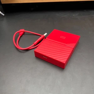 4TB WD Red My Passport Hard Drive Portable External HDD USB 3.0 - Free Postage - Afbeelding 1 van 11