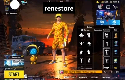 Sell Pubg Mobile Account Yellow Bape Set,980Mythic,10+max Xsuit,194lab CONTACT M - Image 1 of 4