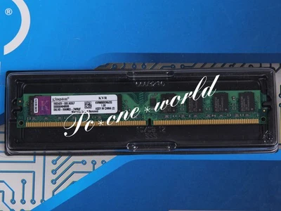 KVR800D2N6/2G For Kingston DDR2 2 GB 800 MHz Memory RAM PC2-6400 DIMM - Image 1 of 2