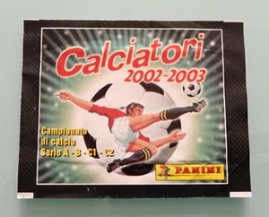 Bustina VUOTA Figurine Calciatori Panini 2002 2003 Empty Packet **Leggi**Read** - Picture 1 of 2
