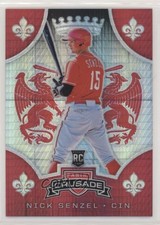 2019 Panini Chronicles Crusade Hyper /299 Nick Senzel #14 Rookie RC