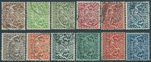 1916-20 GERMANIA ANTICHI STATI BAVIERA USATO STEMMA SERIETTA - RB34-8 - Foto 1 di 1