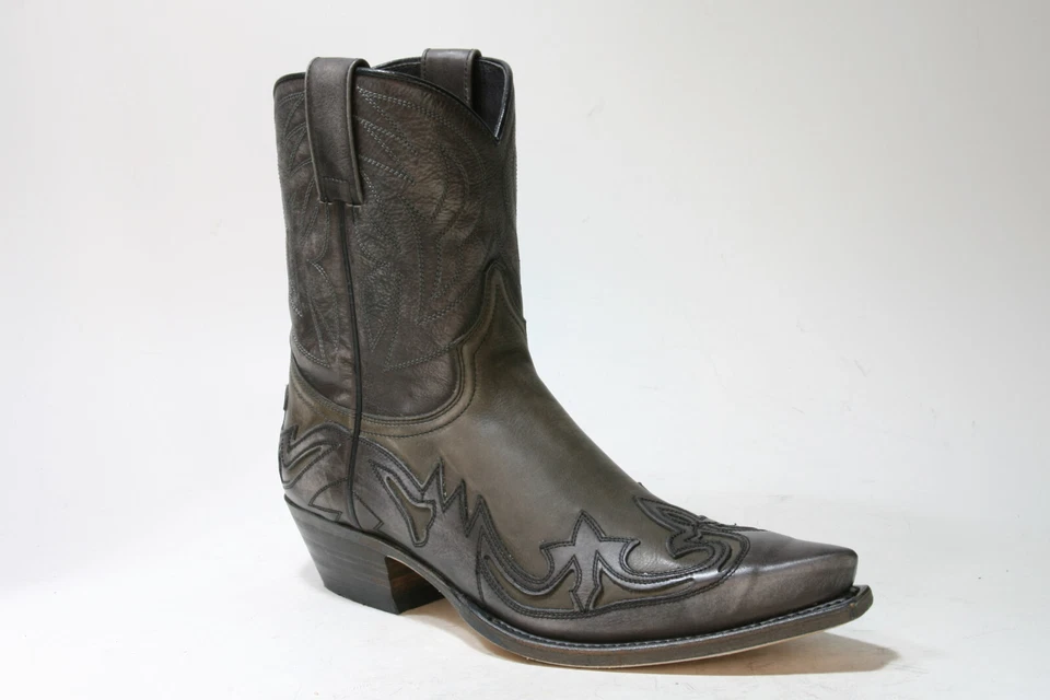 8983 Sendra Ausführungen Kurz-Cowboystiefel Grigio Foto 1 de 4