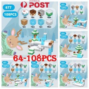 Steve TNT Magnetic Building Blocks Puzzle Kids Educational Toy Christmas Gift AU - Picture 1 of 13