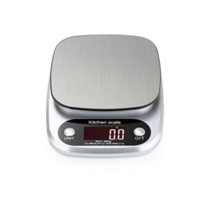 Bilancia Elettronica Cucina 0,1g Alimenti Acciaio Inox Piattaforma di Precisione Bilancia - Foto 1 di 6