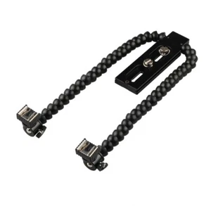 Dual-arm Dual-shoe Flexible Flash Bracket for MACRO SHOT for CANON Camera - Picture 1 of 14