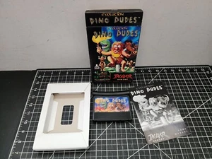 EVOLUTION: DINO DUDES ATARI JAGUAR (COMPLETE) Tested Working Cib - Picture 1 of 10