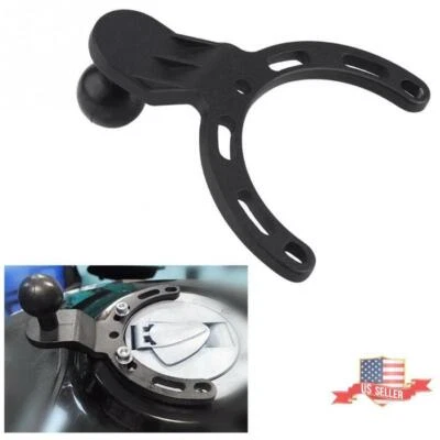 Motorcycle Gas Tank Mount w/ Full Parts GPS Phone Holder For Kawasaki Honda  USA — 第 1/4 张图片
