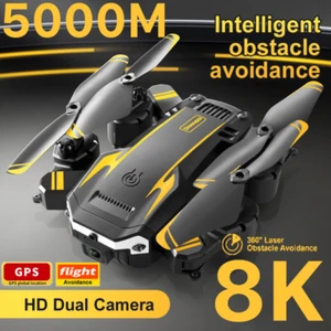 Drone Professional 5G 8K HD Dual Camera Aerial Photo GPS RC Foldable Quadcopter - Picture 1 of 26